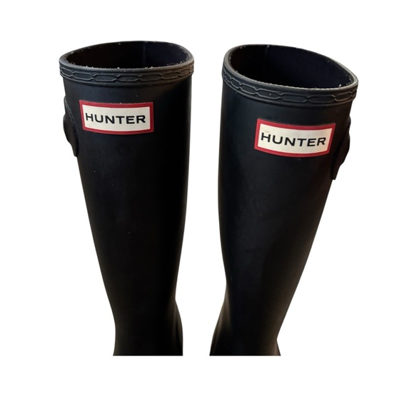 Hunter Classic Black Rain Boots - Picture 7 of 9